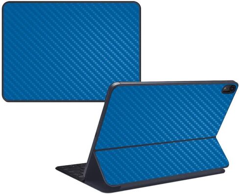 MightySkins Carbon Fiber Skin for Apple iPad Pro Smart Keyboard 12.9" (2018) - Pink - Protective, Durable Textured Carbon Fiber Finish - Easy to Apply, Remove, and Change Styles - Made in The USA in Saudi Arabia