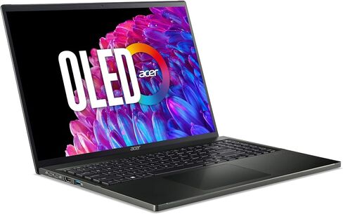 Acer Swift Edge 16 Laptop | 14" OLED WQXGA+ 3200 x 2000 Display | Unlock AI Experiences | AMD Ryzen 7 8840U Octa-Core Ryzen Processor | 16GB LPDDR5 | 1TB PCIe Gen 4 SSD | Wi-Fi 7 | SFE16-44-R8HM in Saudi Arabia