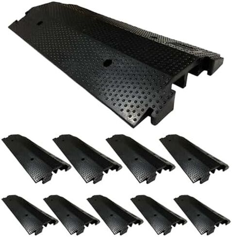 Electriduct Goliath Extra Large Drop Over Cable Protector 3.2" x 4.75" Channel Cord Cover in Saudi Arabia