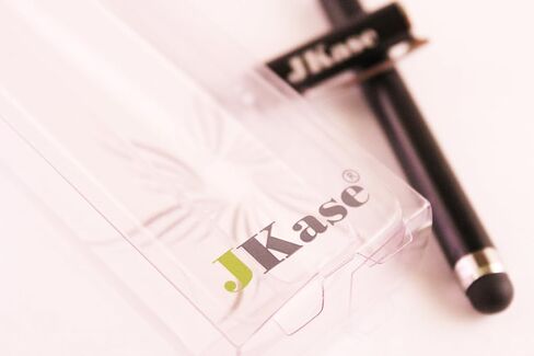 JKase(TM) J-Style 2-in-1 Capacitive Stylus & Pen compatible for ASUS TF201 Eee Pad Transcompatible former Prime, Kindle Fire, Apple iPad, iPad 2, iPhone 4, iPhone 4S, HP Touchpad, Motorola Xoom, Samsung Galaxy S II (Black) in Saudi Arabia