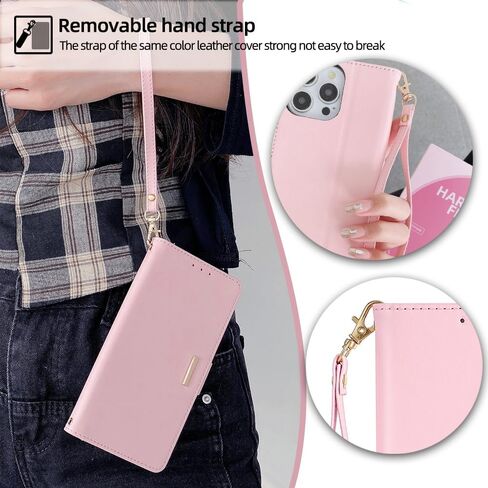 Asuwish Phone Case for Motorola Moto G Stylus 5G 2022 Wallet Cover with Tempered Glass Screen Protector and RFID Blocking Wrist Strap Flip Credit Card Holder Slot Cell XT2215-1 XT2215-4 XT2215DL Pink in Saudi Arabia