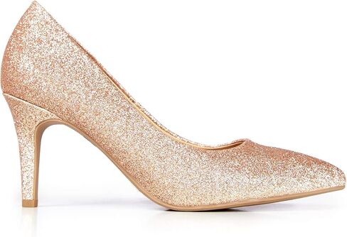 J. Adams Marlin Heels for Women - Pointed Toe Low Stiletto Heel Classic Pumps in Saudi Arabia