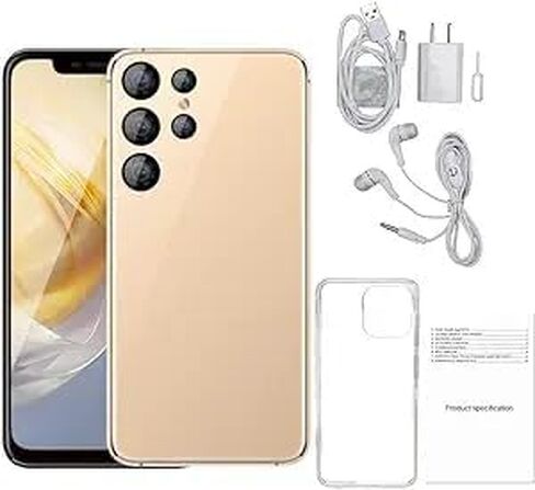 شاشة SmartphoAndroid 6.11 بوصة، E88، هاتف خلوي غير مقفل، بطاقة SIM مزدوجة، ذاكرة وصول عشوائي 1 جيجابايت وذاكرة قراءة فقط 16 جيجابايت، يدعم فقط نطاق تردد بطاقة SIM من 3GWCDMA هاتف ذكي يعمل بنظام Android مفتوح GSM ثنائي شريحة الاتصال (أسود) in Kuwait