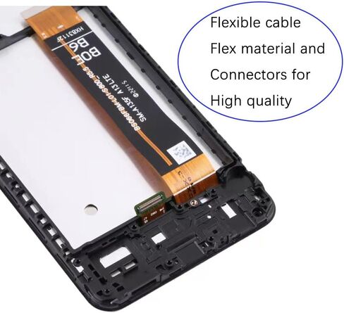 لشاشة Samsung A13 4G بديلة مع إطار لهاتف Samsung A135F A135F/DS A135M A135U شاشة LCD تعمل باللمس مع أدوات قطع الغيار (لا تناسب A13 5G) in Saudi Arabia