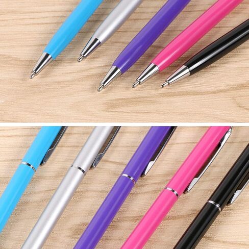 2 in 1 Capacitive Stylus Ballpoint Pen Stylus for iPad, Tablet, iPhone, Kindle, Samsung and Other Touch Screen Devices, 5 Pack in Kuwait