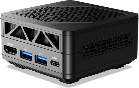 MINISFORUM EM680 AMD Ryzen 7 6800U كمبيوتر صغير، ذاكرة وصول عشوائي 32 جيجابايت، 512 جيجابايت SSD، فتحة بطاقة TF، 1xHDMI(4K)|2xUSB4(8K) مخرجات ثلاثية، Radeon 680M Graphics Tiny PC، BT5.2، WiFi 6E، 3xUSB3.2r (متجدد) in Kuwait