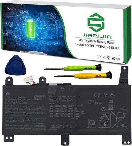 استبدال بطارية الكمبيوتر المحمول C41N1731-2 لجهاز Asus Rog Strix G512 G531 G532 G712 G731 G732 GL531 GL731 PX712 PX731 Series Notebook 15.4V 66Wh 4335mAh in Saudi Arabia
