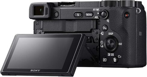 Sony a6400 4K Mirrorless Camera ILCE-6400M/B with 18-135mm F3.5-5.6 and 55-210mm F4.5-6.3 2 Lens Kit and Deco Gear Travel Case Filter Set Extra Battery Remote & Flash Bundle in Saudi Arabia