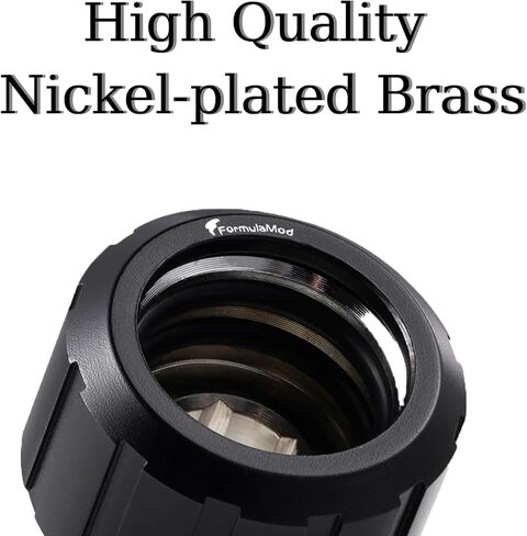 G1/4" Thread Adapters For Rigid Tube Water Cooling,OD14mm 4 PCS Tube Fitting Water Cooling Kit in Kuwait