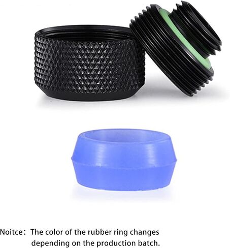 G1/4" Thread Adapters For Rigid Tube Water Cooling,OD14mm 4 PCS Tube Fitting Water Cooling Kit in Kuwait