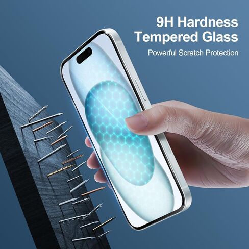 2+3 Pack Screen Protector for iPhone 14 Pro Max with 3 Pack Tempered Glass Screen Protective Film and 2 Pack Camera Lens Protector [9H Hardness] [Bubble Free] Protective Film in Kuwait
