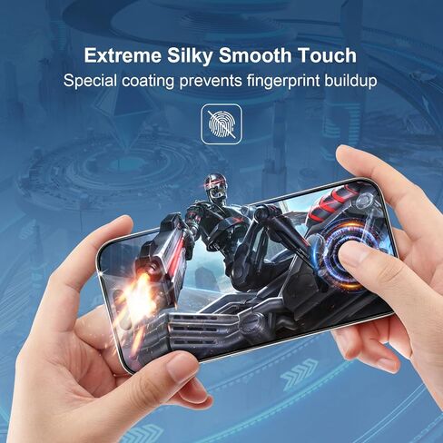 2+3 Pack Screen Protector for iPhone 14 Pro Max with 3 Pack Tempered Glass Screen Protective Film and 2 Pack Camera Lens Protector [9H Hardness] [Bubble Free] Protective Film in Kuwait