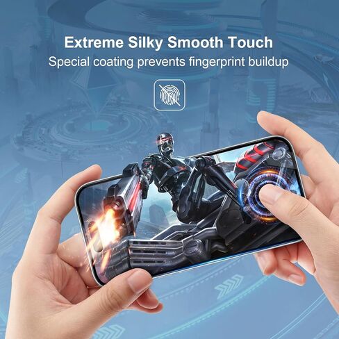 2+3 Pack Screen Protector for iPhone 14 Pro Max with 3 Pack Tempered Glass Screen Protective Film and 2 Pack Camera Lens Protector [9H Hardness] [Bubble Free] Protective Film in Kuwait