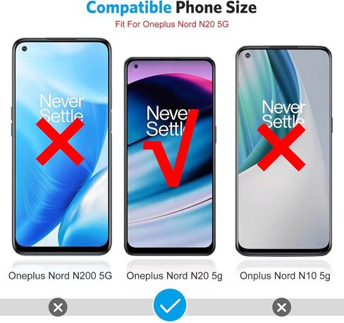 واقي شاشة OMOTON [3 عبوات] متوافق مع هاتف OnePlus Nord N20 5G، واقي شاشة من الزجاج المقوى - سهل التركيب/صديق للحافظة/لمس حساس 【ليس لـ Nord N200】 in Saudi Arabia