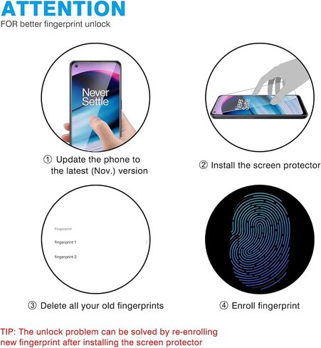 واقي شاشة OMOTON [3 عبوات] متوافق مع هاتف OnePlus Nord N20 5G، واقي شاشة من الزجاج المقوى - سهل التركيب/صديق للحافظة/لمس حساس 【ليس لـ Nord N200】 in Saudi Arabia