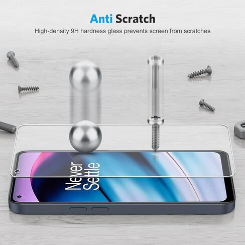 واقي شاشة OMOTON [3 عبوات] متوافق مع هاتف OnePlus Nord N20 5G، واقي شاشة من الزجاج المقوى - سهل التركيب/صديق للحافظة/لمس حساس 【ليس لـ Nord N200】 in Saudi Arabia