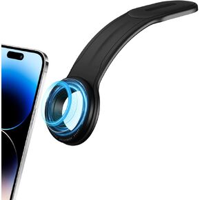 MagSafe Car Mount, Universal Phone Holder, Compatible with iPhone 15/14/13/12 Pro Max & All MagSafe Cases, Bendable Memory Alloy for Dashboard