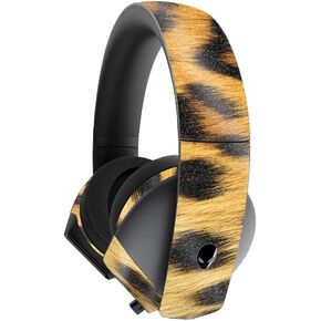 MightySkins Glossy Glitter Skin for Alienware 7.1 Gaming Headset - Cow Print | Protective, Durable High-Gloss Glitter Finish | Easy to Apply, Remove, and Change Styles | Made in The USA