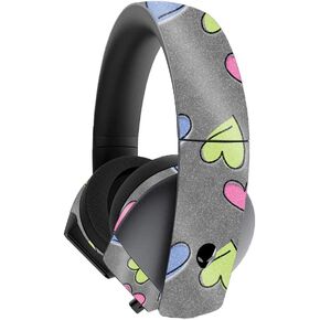 MightySkins Glossy Glitter Skin for Alienware 7.1 Gaming Headset - Bright Smoke | Protective, Durable High-Gloss Glitter Finish | Easy to Apply, Remove, and Change Styles | Made in The USA