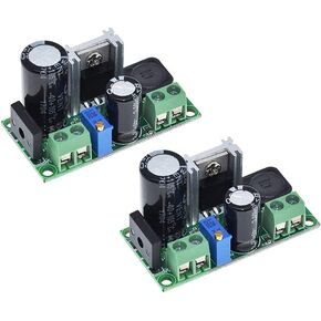 2Pcs 3.3V 5V 6V 9V 12V 24V Mini AC DC to DC Buck Step Down Adjustable Volt Converter