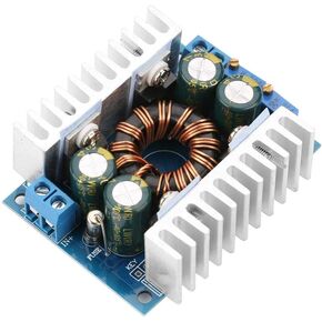 Oumefar 8A DC-DC Step-Down/Up Voltage Converter Module 5-30V to 1.25-30V Adjustable Buck/Boost Voltage Regulator Module for Voltage Conversion