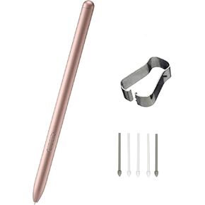 Tab S7, S7+ Pen Replacement Pointer Stylus Pen for Samsung Galaxy Tab S7,Tab S7+ Plus,S8,S8+,S8 Ultra S Pen Stylus (without Bluetooth) + Tips/Nibs (Black)