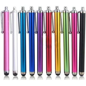 (TM) 10 pc Rainbow Set of Capacitive Styli Stylus for Touch Screen Tablets iPad 4 5 Air Xoom Galaxy HDX Smartphones…