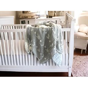Swaddle Blankets, Baby Swaddle Wrap for Baby Boys and Girls, Breathable and Skin-Friendly Baby Receiving Blankets, Baby Essentials, Registry & Gift (RAINBOW) (1 Pack)
