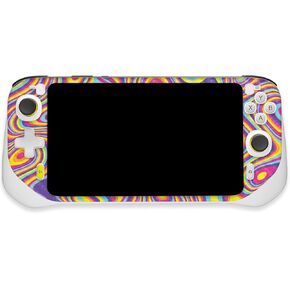 MightySkins Carbon Fiber Skin Compatible with Logitech G Cloud Gaming Handheld - Gobstopper | Protective, Durable Textured Carbon Fiber Finish | Easy to Apply | Made in The USA