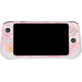 MightySkins Glossy Glitter Skin Compatible with Logitech G Cloud Gaming Handheld - Cotton Cloud | Protective, Durable High-Gloss Glitter Finish | Easy to Apply | Made in The USA