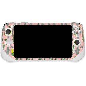 MightySkins Glossy Glitter Skin Compatible with Logitech G Cloud Gaming Handheld - Cactus Garden | Protective, Durable High-Gloss Glitter Finish | Easy to Apply | Made in The USA