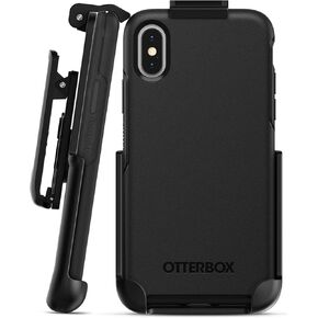 Encased Belt Clip Holster Compatible with Otterbox Symmetry New Thin Design Series - Apple iPhone X/iPhone Xs (case not Included)