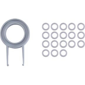 LeFix 120 Pcs Rubber O-Ring Sound Dampeners+ 1 pcs Key Caps Puller Remover for Mechnial Keyboard Cherry MX Key Switch