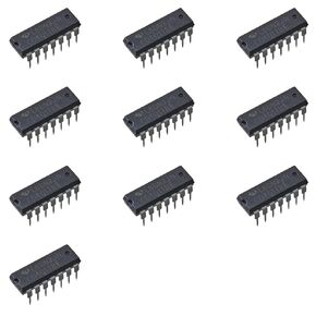 Horinktor 10pcs CD4011BE CD4011BM CMOS High-Speed 8-Bit Bidirectional Cmos/TTL Interface Level Converter 3V to 18V,DIP-14.