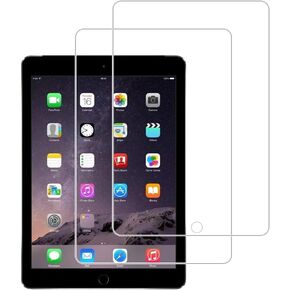 Design for Apple 9.7" iPad 6th / 5th / iPad Air 2 / iPad Air 1 Tempered Glass Screen Protector, Anti Scratch, Bubble Free,High Definition（2 Pack）