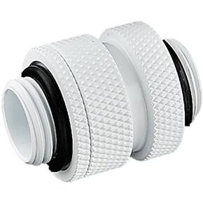 Bitspower G1/4" Adjustable Aqua Link Pipe (16-22mm), Deluxe White
