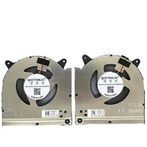 Replacement New Laptop CPU and GPU Cooling Fan for Lenovo Legion 2022 Y9000X IAH7 82TF Series DFSCL12E164865 FPLD DFSCL12E064865 FPLC 5F10S14025 DC 12V 1A Fan