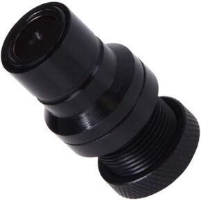 Alphacool Eiszapfen Quick Coupling Male Bulkhead G1/4 Inner Thread - Deep Black