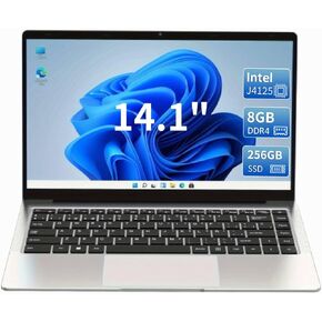 Laptop Computer, 32GB DDR4 RAM 512GB NVMe SSD Quad-Core Intel_N95 CPU(Up to 1.7-3.4GHz), 15.6" FHD 180° IPS LCD Screen, Mini HDMI, USB3.0x2, Windows11Pro