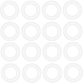 SING F LTD 500PCS Silicone O-Rings Compatible with Cherry MX Switch Keyboards Mechanical Keyboard Key Silencers Keyboard Sound Dampeners Transparent 1.5mm