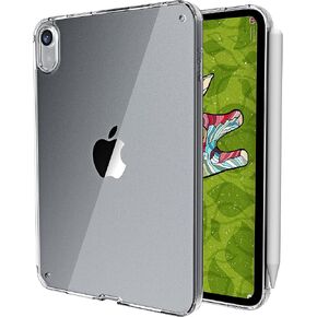 TineeOwl Arctic iPad Mini 6 Ultra Thin 2021 Crystal Clear Case, Supports Apple Pencil Charging and Touch ID, TPU Bumper (Clear)
