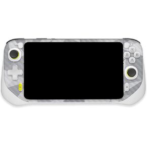 MightySkins Carbon Fiber Skin Compatible with Logitech G Cloud Gaming Handheld - Gray Polygon | Protective, Durable Textured Carbon Fiber Finish | Easy to Apply | Made in The USA