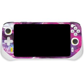 MightySkins Glossy Glitter Skin Compatible with Logitech G Cloud Gaming Handheld - Pink Melt | Protective, Durable High-Gloss Glitter Finish | Easy to Apply | Made in The USA