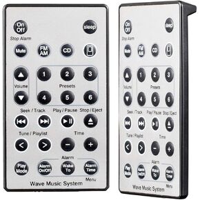 Universal Replacement Remote Control for Bose, for Bose Wave Sound Touch Music Radio System I II III IV (Without Battery)