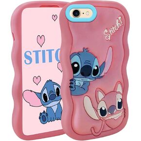 Fit for iPhone 8 Plus/7 Plus/6S Plus /6 Plus Case, Cool Cute 3D Cartoon Soft Silicone Animal Shockproof Protector Boys Kids Gifts Cover Housing Skin Shell for iPhone 6S Plus/7 Plus/8 Plus