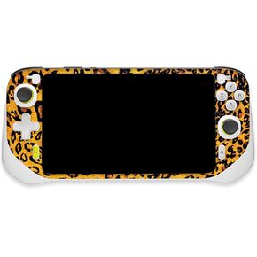 MightySkins Carbon Fiber Skin Compatible with Logitech G Cloud Gaming Handheld - Cheetah Girl | Protective, Durable Textured Carbon Fiber Finish | Easy to Apply | Made in The USA