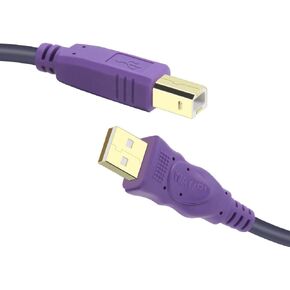 Printer Cable 10 feet, USB 2.0 Cable A-Male to B-Male for Printer/Scanner (10 ft)