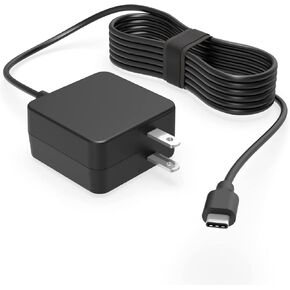 45W USB Type C AC Charger Fit for Asus Chromebook Flip C434TA C434T C434 C433TA C433T C433 C436FA C436F C436 C214MA C214M C214 Adapter Power Supply Cord