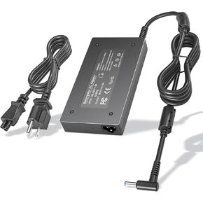 120W 19.5V 6.15A Laptop Charger Only for HP Envy 15 15t 17 M6 M7 15t-j000 15-j008tx 15-j051nr 17t-j100 17-1006tx 17-1007tx M7-j078ca Sleekbook HSTNN-CA25 732811-002 710415-001 Cord Blue Tip