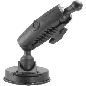 iBOLT 17mm Dual Ball to “Sticky" Suction Cup Mount Base Compatible w/ 17mm GPS Brackets Phone Holders